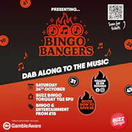 Bingo Bangers - Halloween Party 24/10/26 at Buzz Bingo Torquay