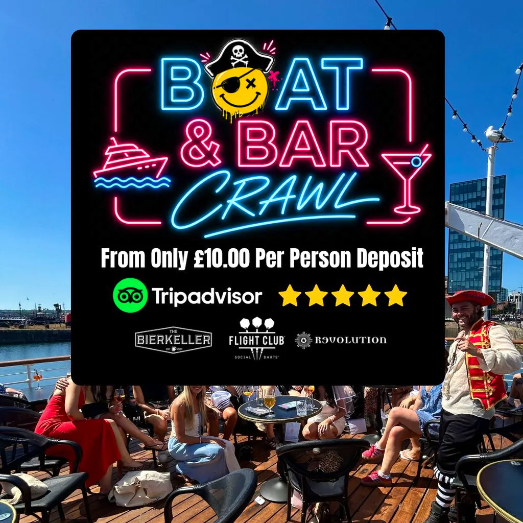 Liverpool Boat & Bar Crawl at The Princess Boat