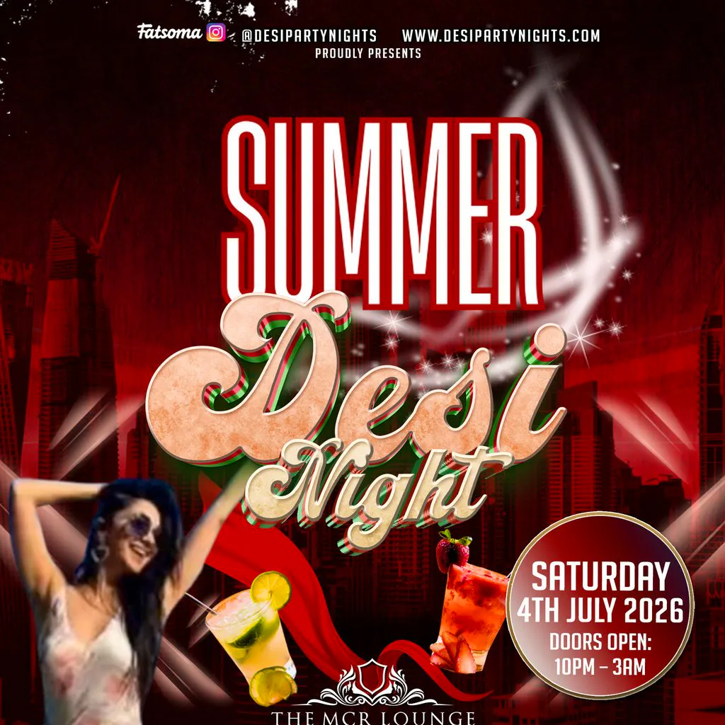 Desi Night Manchester at THE MCR LOUNGE