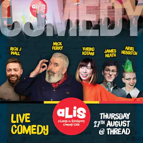 A Laugh In Stockport Comedy Club - August