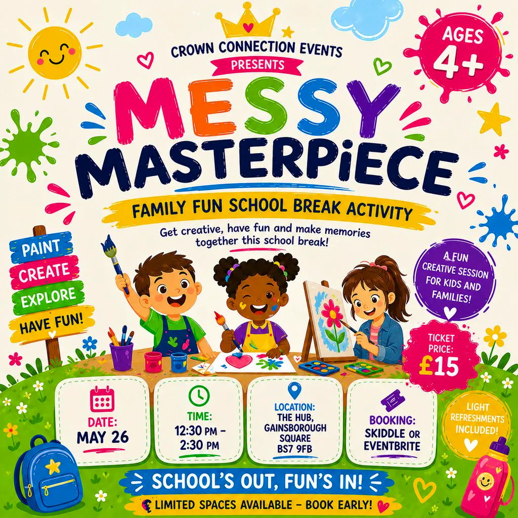 Messy Masterpiece at The Hub, Lockleaze