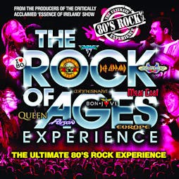 The Rock of Ages Experience Tickets | The Ferry Glasgow  | Fri 26th April 2024 Lineup