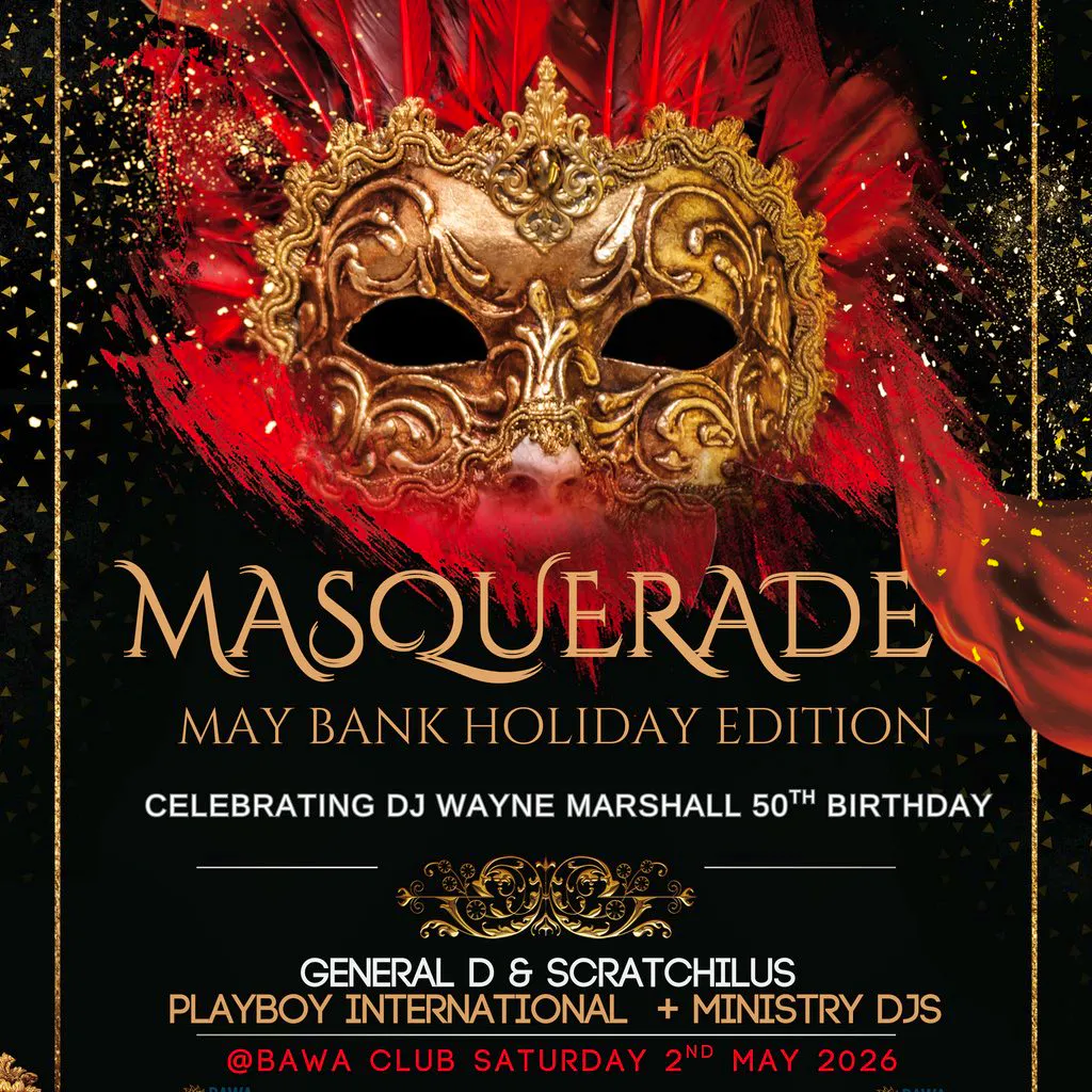 May Bank Holiday Masquerade Edition at BAWA Club
