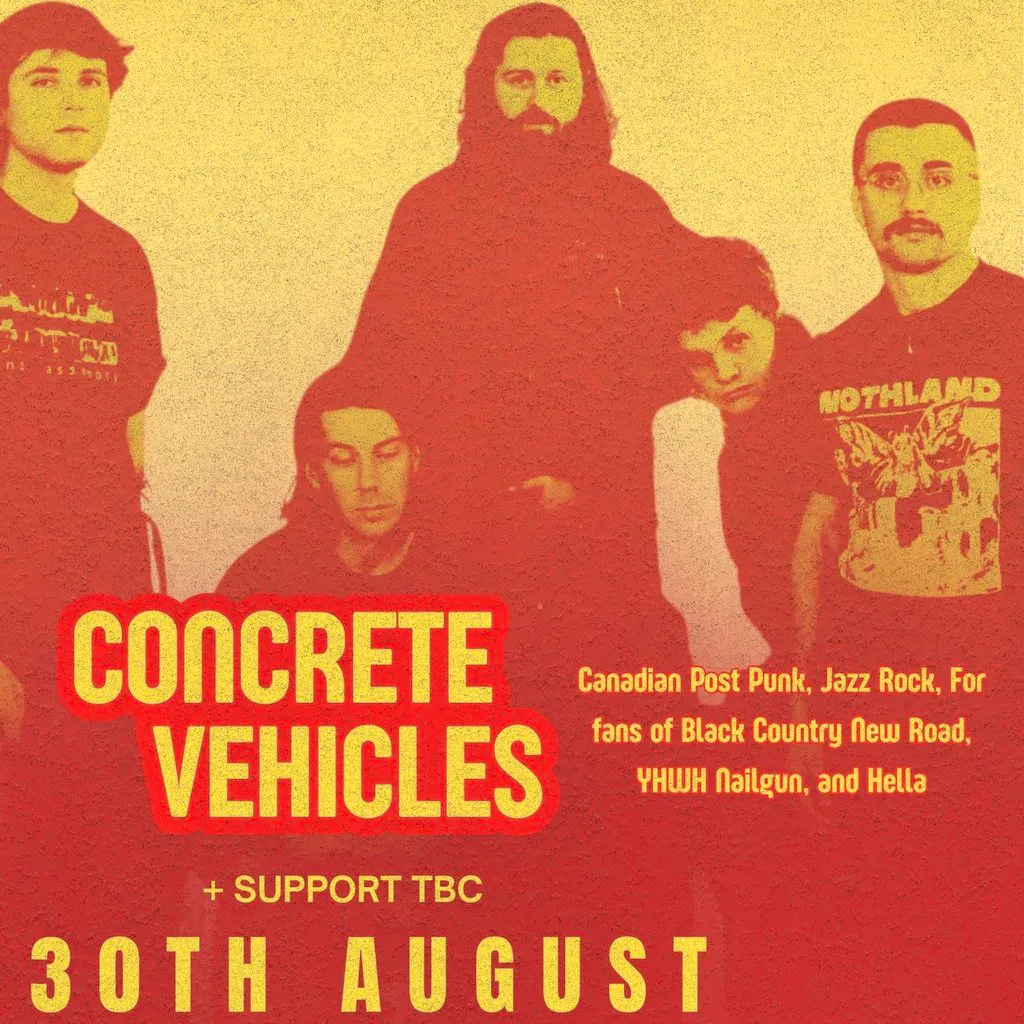Concrete Vehicles at Billy Bootleggers Nottingham