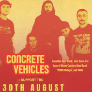 Concrete Vehicles at Billy Bootleggers Nottingham