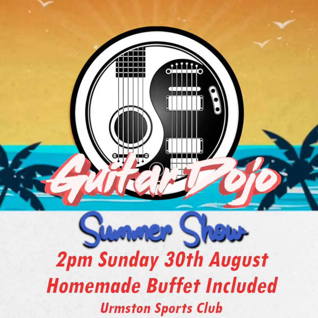 Guitar Dojo Big Summer Show at Urmston Sports Club
