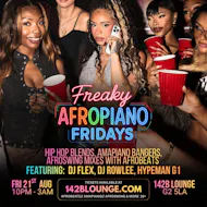 Freaky AfroPiano Fridays!!! at 142B Lounge Glasgow