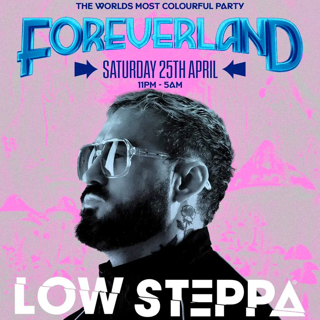 Foreverland Presents: Low Steppa on Saturday 25th April at Horizon