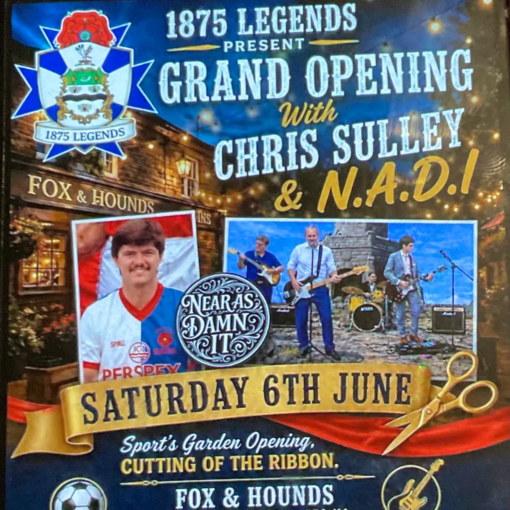 Fox & Hounds Ewood, GRAND OPENING OF THE NEW SPORTING GARDEN! at Fox And Hounds Ewood