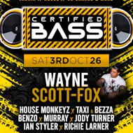 Certified Bass @ The Bassment at The Bassment Venue