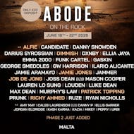 ABODE On The Rock 2026 at Malta