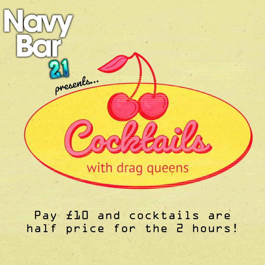 COCKTAILS with DRAG QUEENS | Navy Bar 2.1 at The Navy Bar