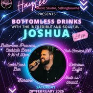 A Night of Glamour, Live Music with Joshua and Bottomless Drinks at HayLee Music Studio