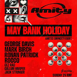 Amity May bank holiday