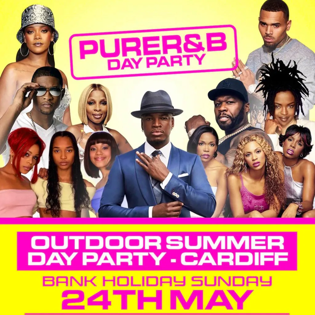 Pure RnB - Summer Outdoor Day Party Cardiff at Lo Lounge Cardiff Bay