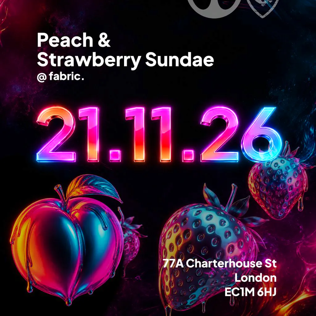 Peach & Strawberry Sundae @fabric at Fabric London