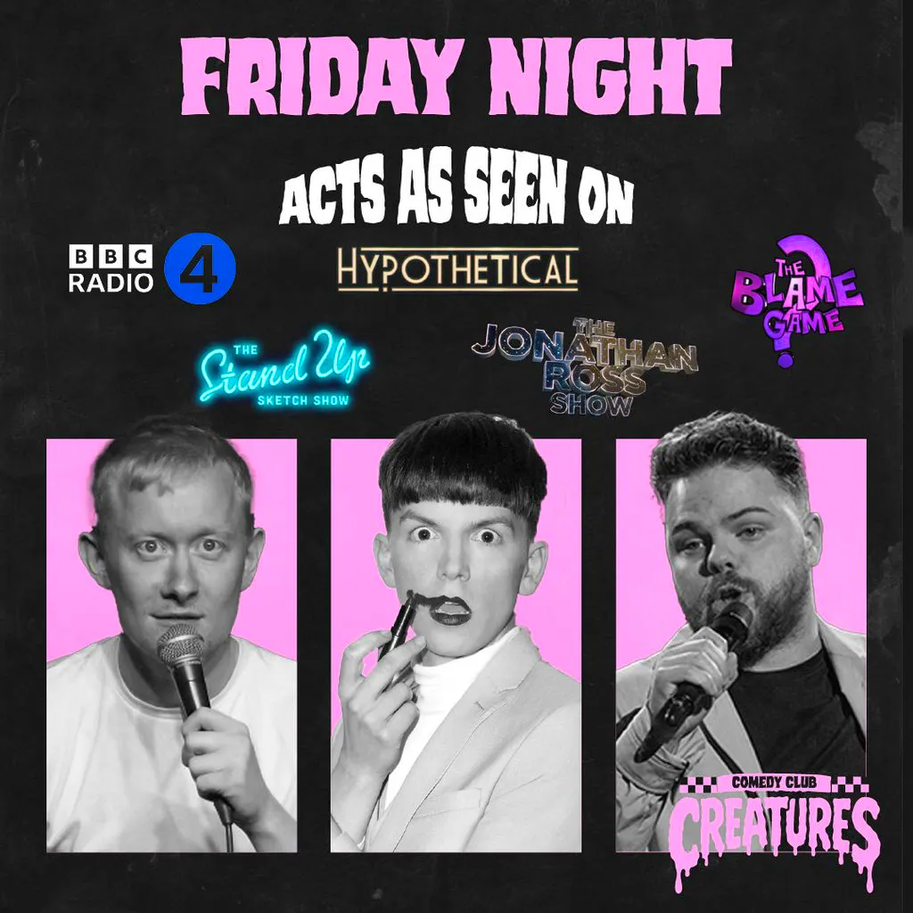 Friday Night Showcase|| Creatures Comedy Club at Creatures Comedy Club