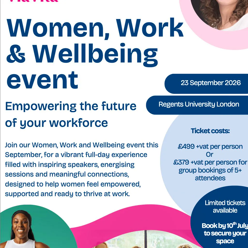 Women, Work and Wellbeing Event at Regents University London