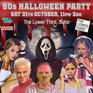 The 90s Halloween Party, 11pm-3am (18+) at Lower Third