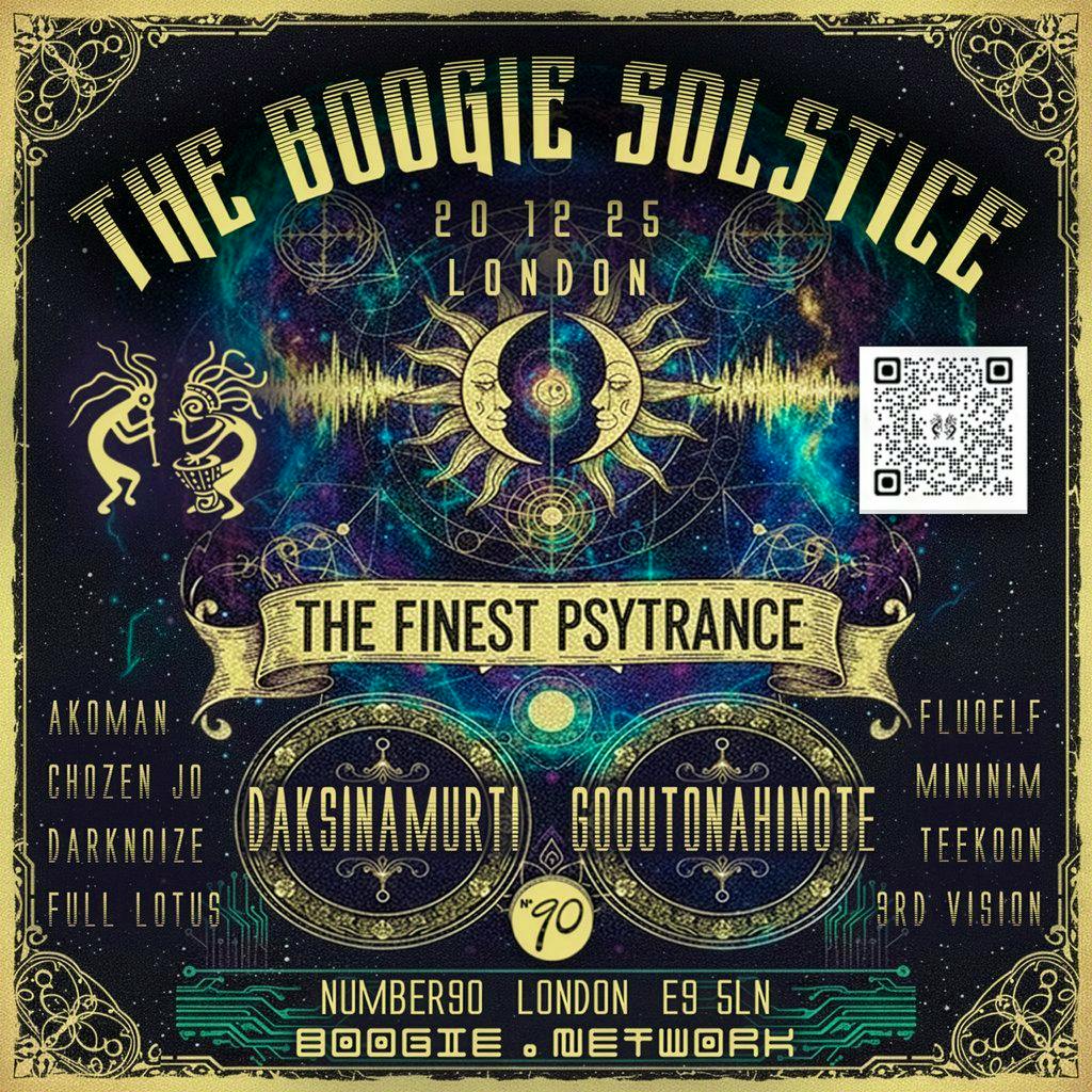 The Boogie Solstice feat. DAKSINAMURTI & GOOUTONAHINOTE at Number 90 Bar