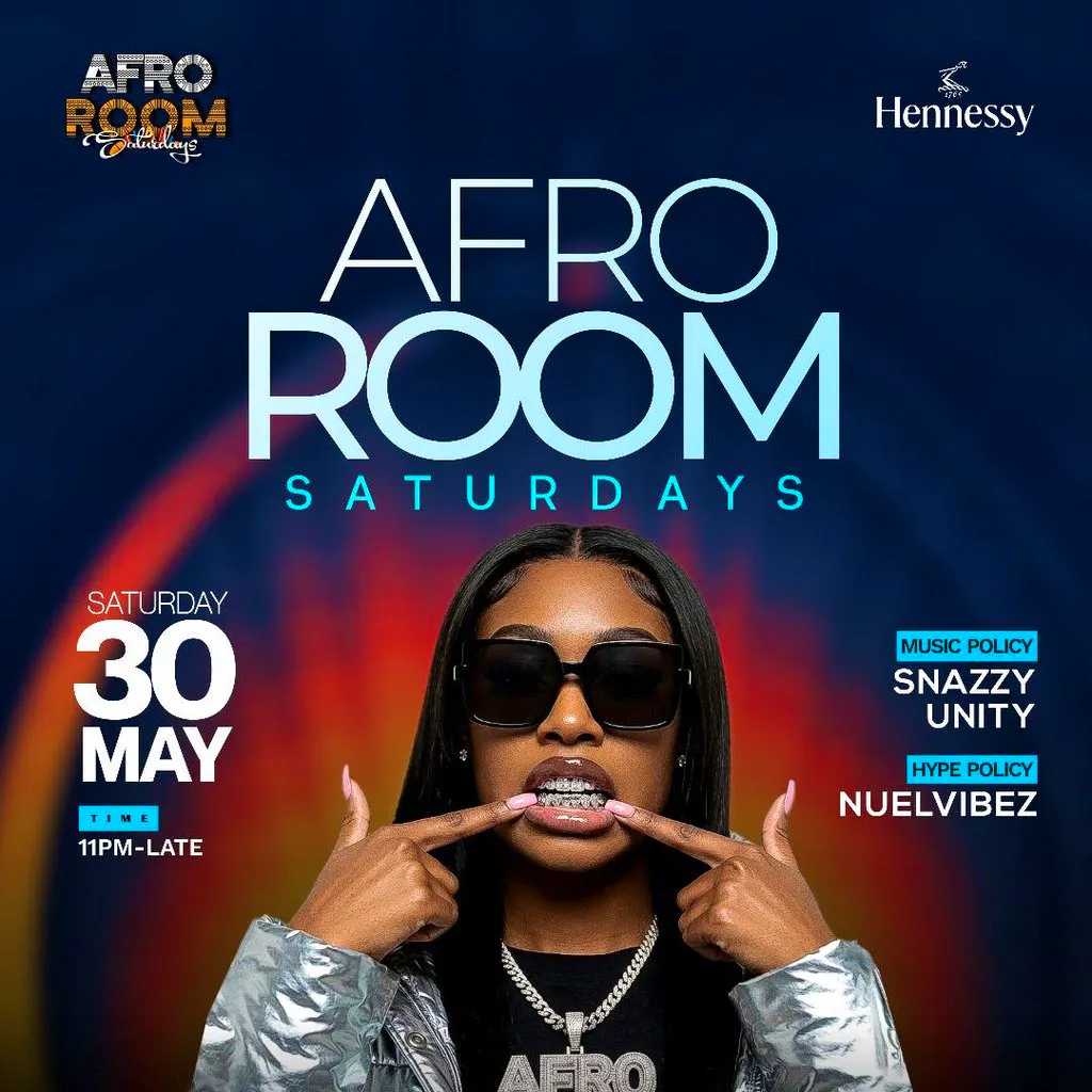 Afro Room Afrobeats & Amapiano Party At Chillers Sat 30th May at Chillers On The Green