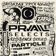 PRVAIL SELECTS: PARTICLE (residency series) at Kudos Bar And Nightclub