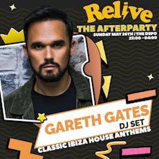Relive: The Afterparty with Gareth Gates DJ Set at The Depo, Plymouth