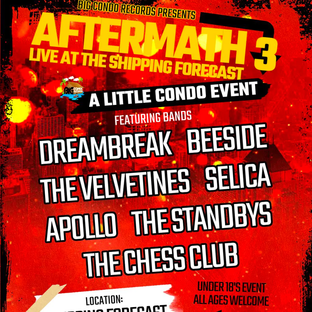 Big Condo Records Presents Aftermath 4 at The Hold The Shipping Forecast