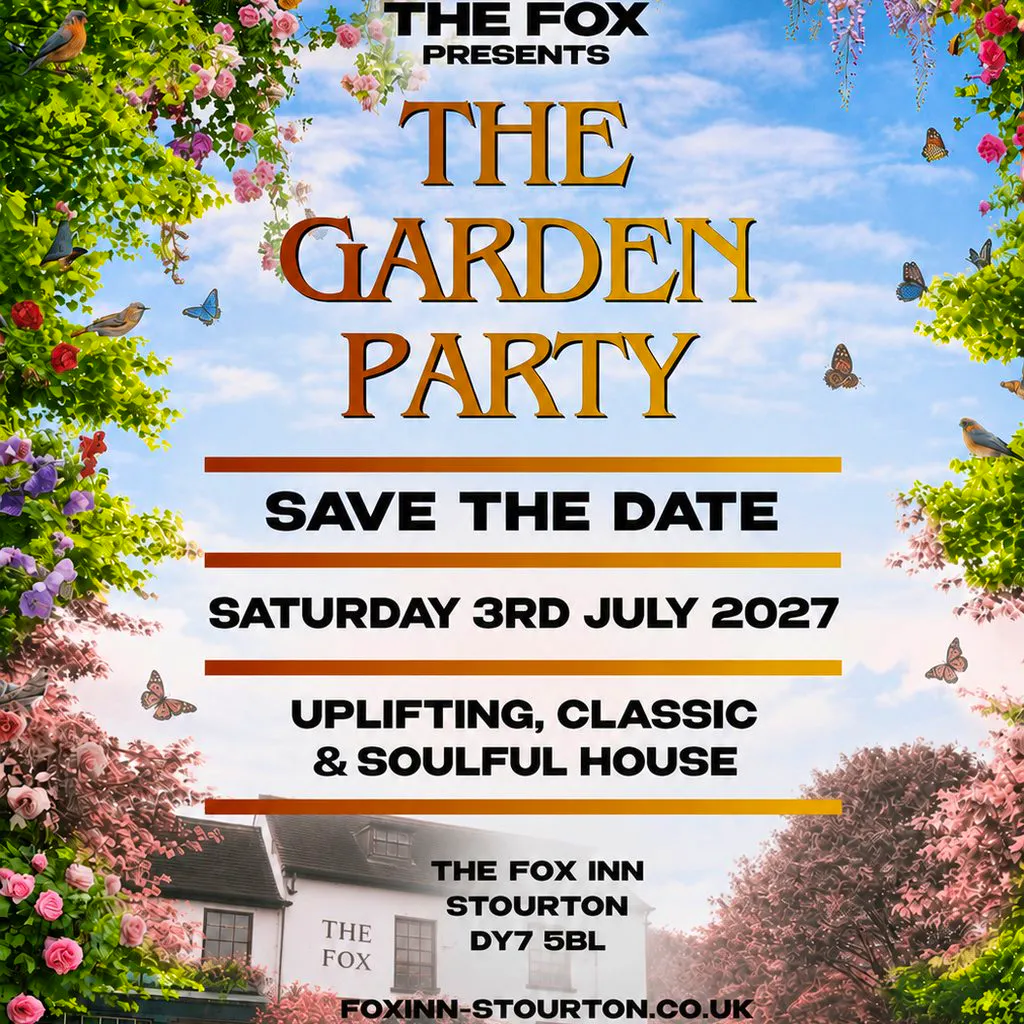 The Garden Party. at The Fox Inn Stourton