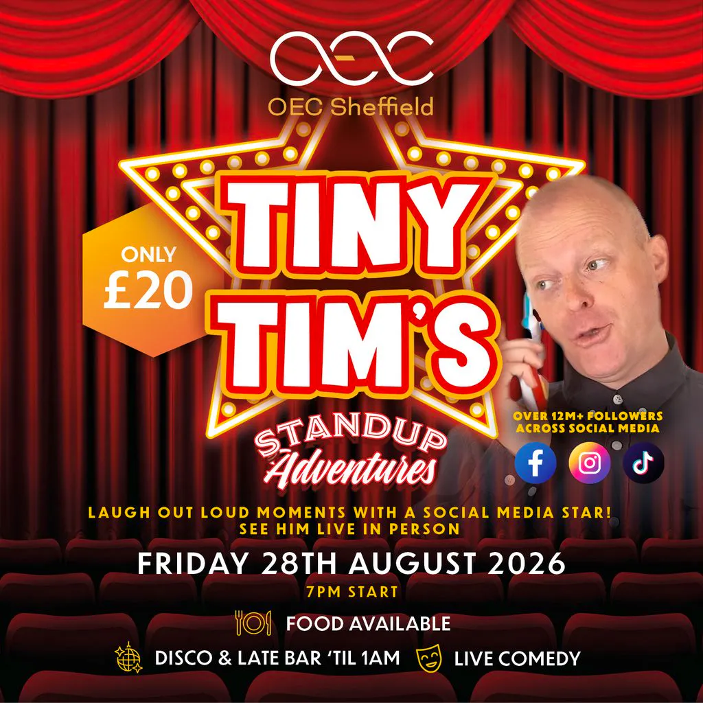 Tiny Tim’s Stand Up Adventures at The OEC