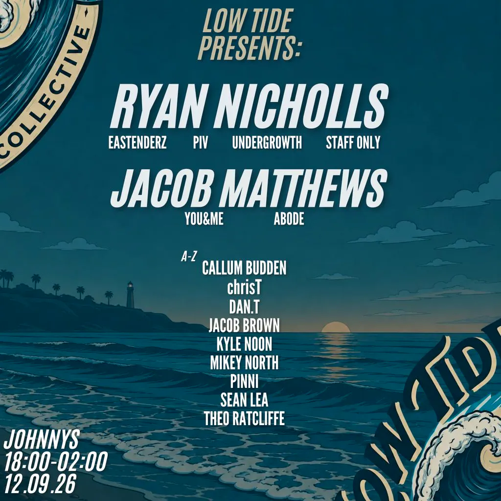 Low Tide Collective Vol.3: Ryan Nicholls & Jacob Matthews at Johnnys Bar, Morecambe