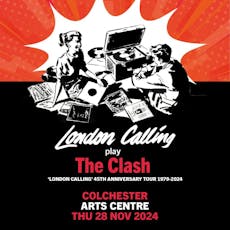 London Calling 'Play the Clash' at Arts Centre