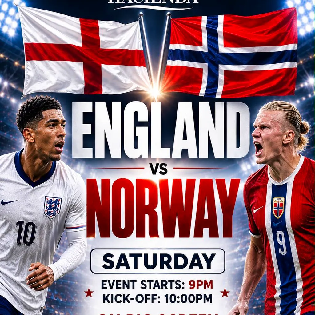 England vs Norway : World Cup Watch + After Party at Tropix Bar