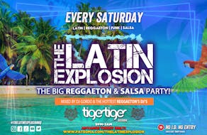 Reggaeton Party @ Tiger Tiger London // The Latin Explosion // Every Saturday // Get Me In!