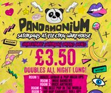 Pandamonium Saturdays : £3.50 Doubles All Night