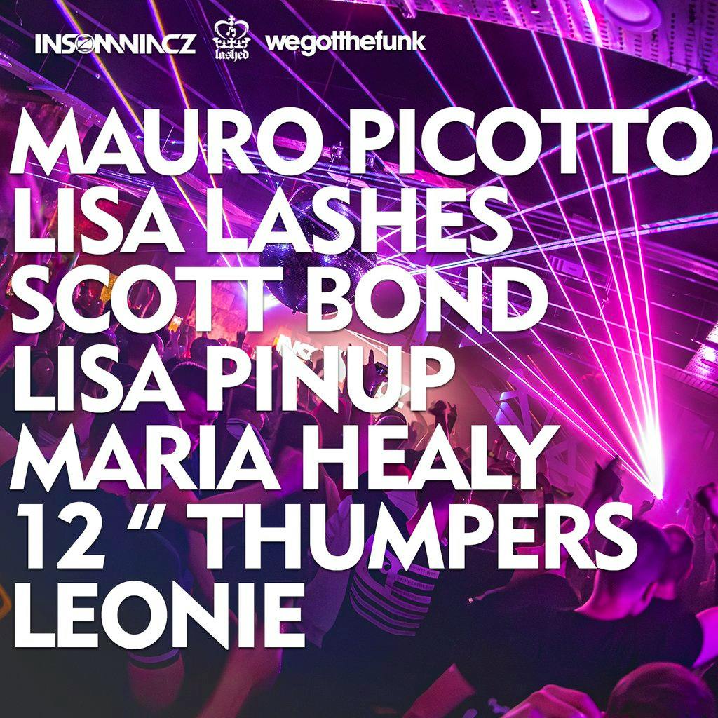 Insomniacz & Lashed Feb7th Sheffield at The Three Arches