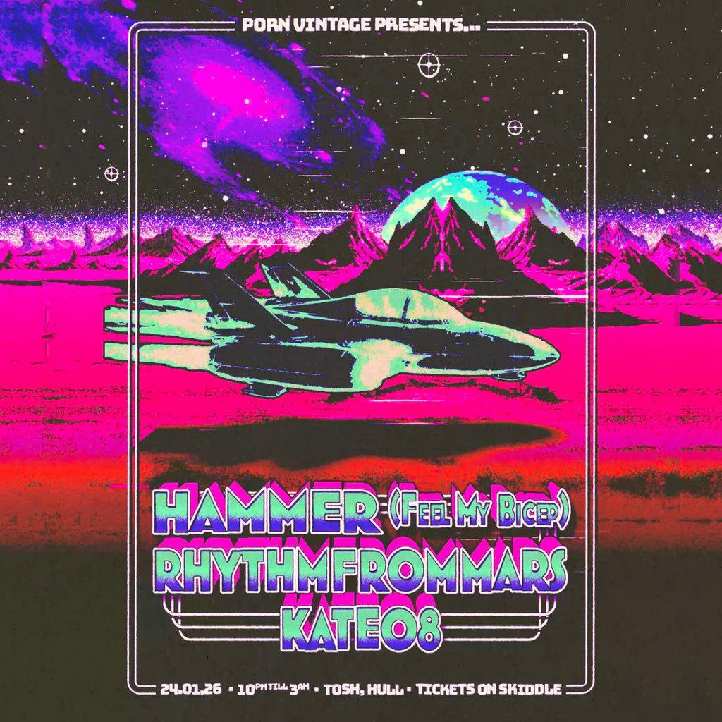 TOSH // Porn Vintage x HAMMER (Feel My Bicep) UK at The Old School House And Courtyard