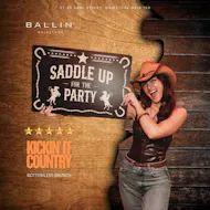 Kickin' It Country Bottomless Brunch at BALLIN' Maidstone