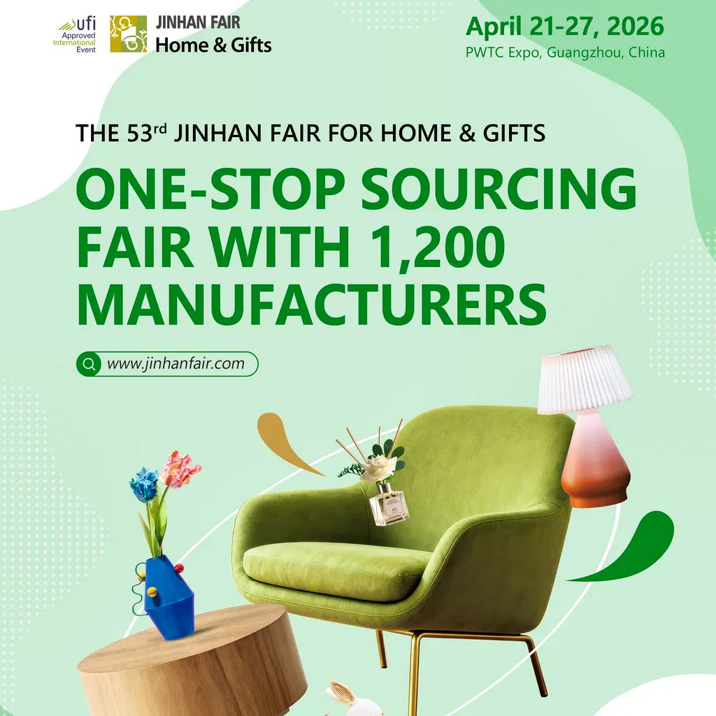 The 53rd Jinhan Fair for Home & Gifts at Poly World Trade Center Expo, Guangzhou, China