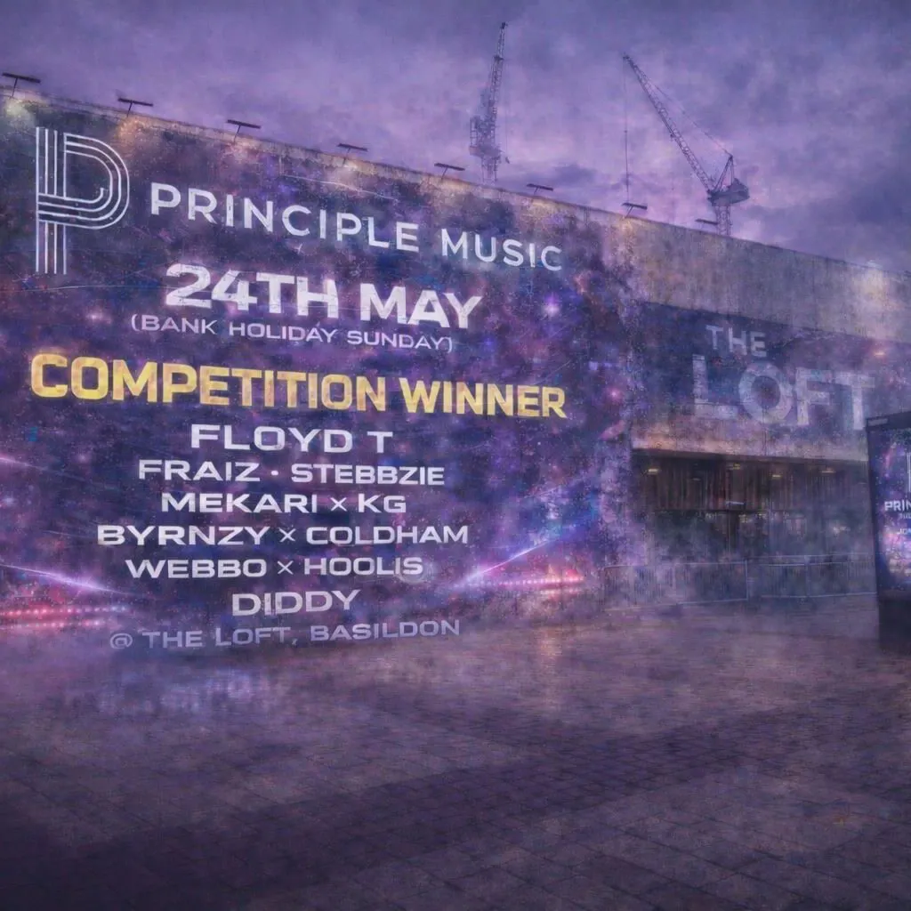 Tickets: Principle At the Loft | The Loft Basildon Basildon Sun 24 May 2026