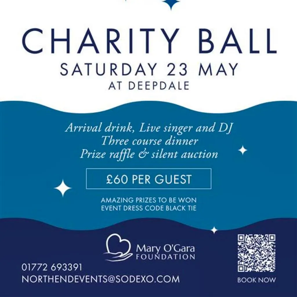 The Mary O'Gara Foundation Charity Ball at Deepdale Stadium