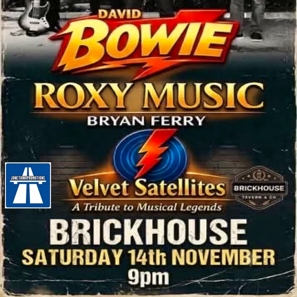 Roxy Bowie Night with The Velvet Satellites at The Brickhouse