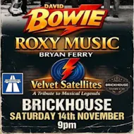 Roxy Bowie Night with The Velvet Satellites at The Brickhouse