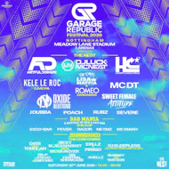 The Nest Garage Republic Festival 2026 | Notts County Ground at Nottingham's The Nest (Notts County FC)