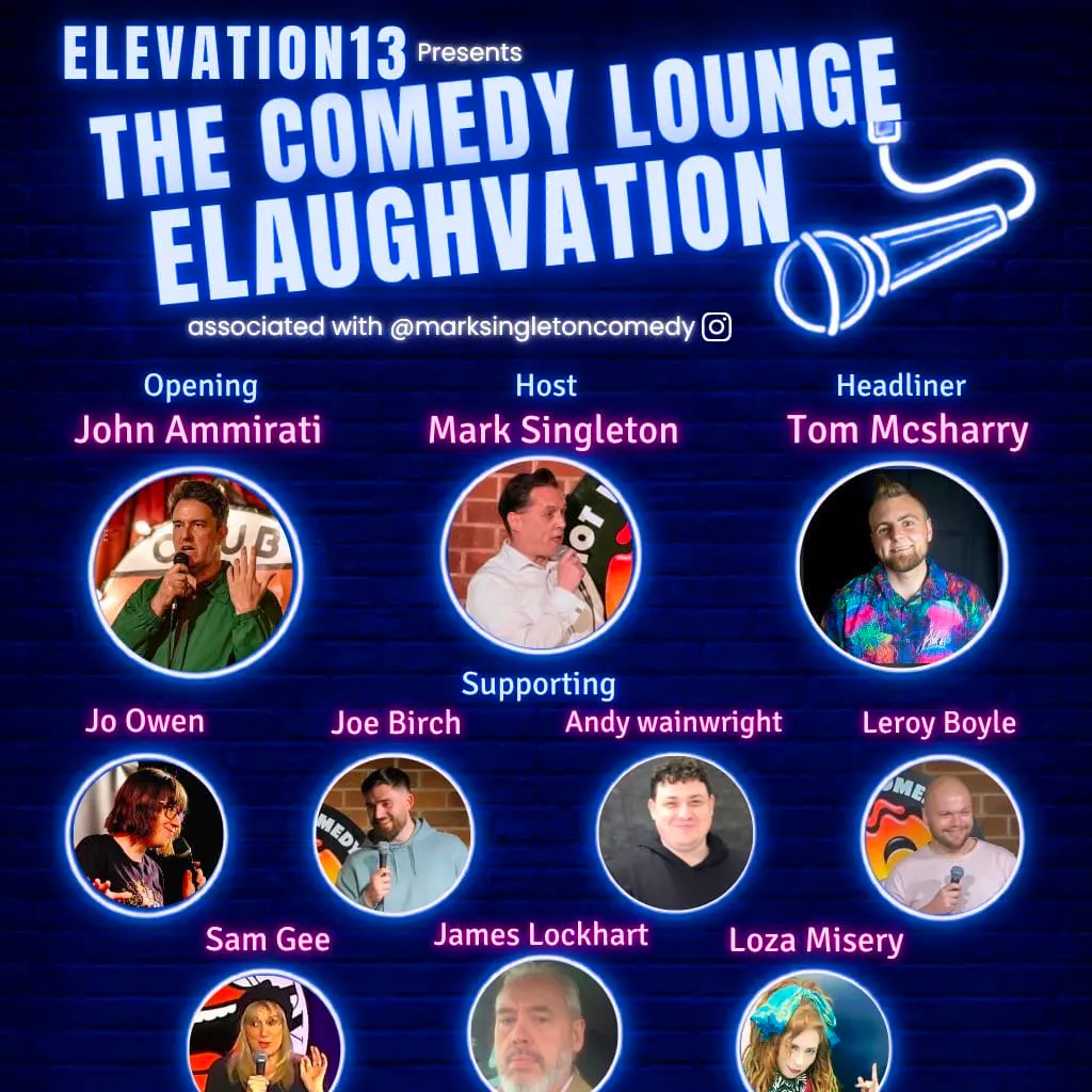Comedy lounge at Elevation13