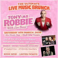 Live music brunch- with Tony as Robbie at Rio Music Bar
