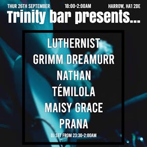 The Trinity Bar Showcase