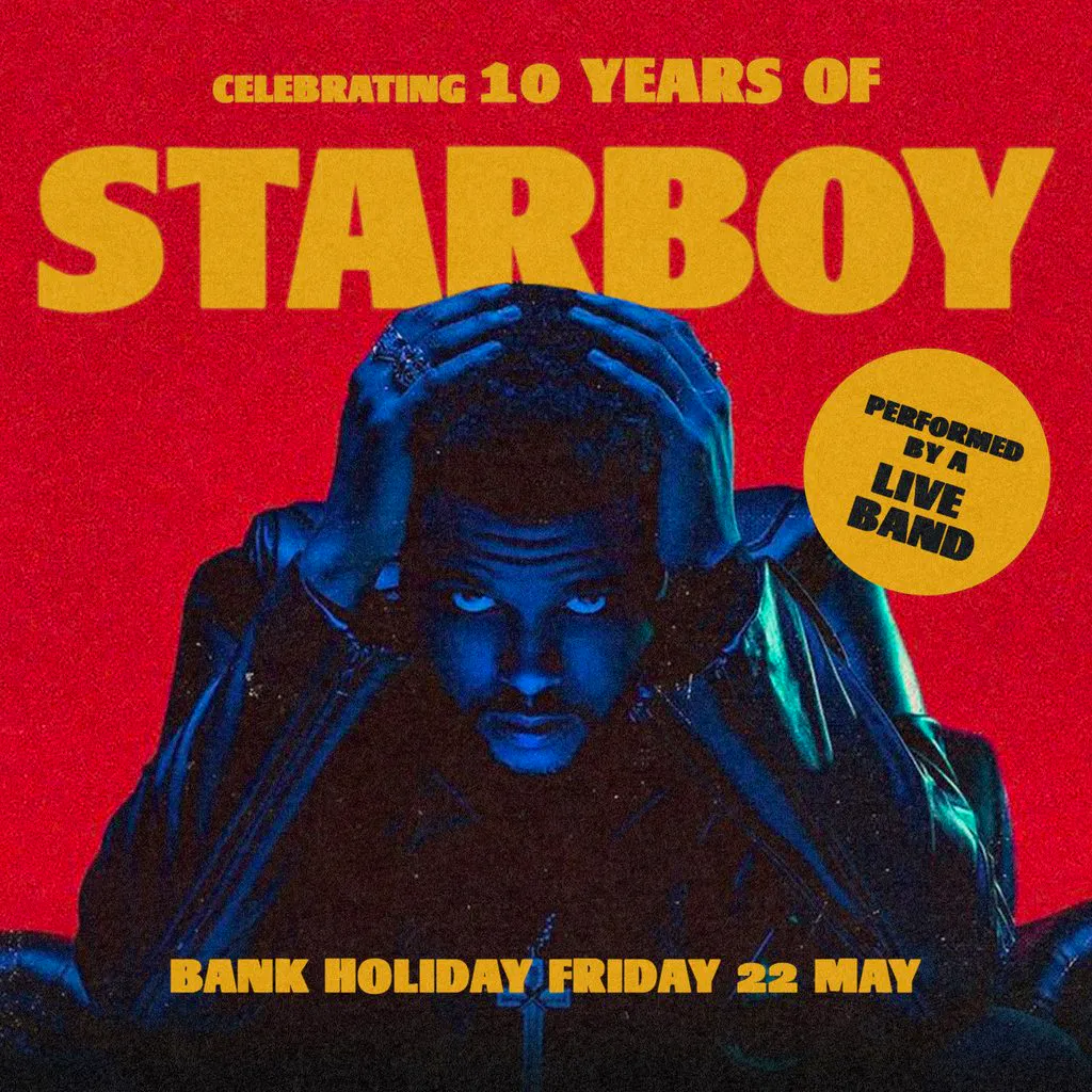 Celebrating The Weeknd: 10 Years of Starboy at The Blues Kitchen Brixton