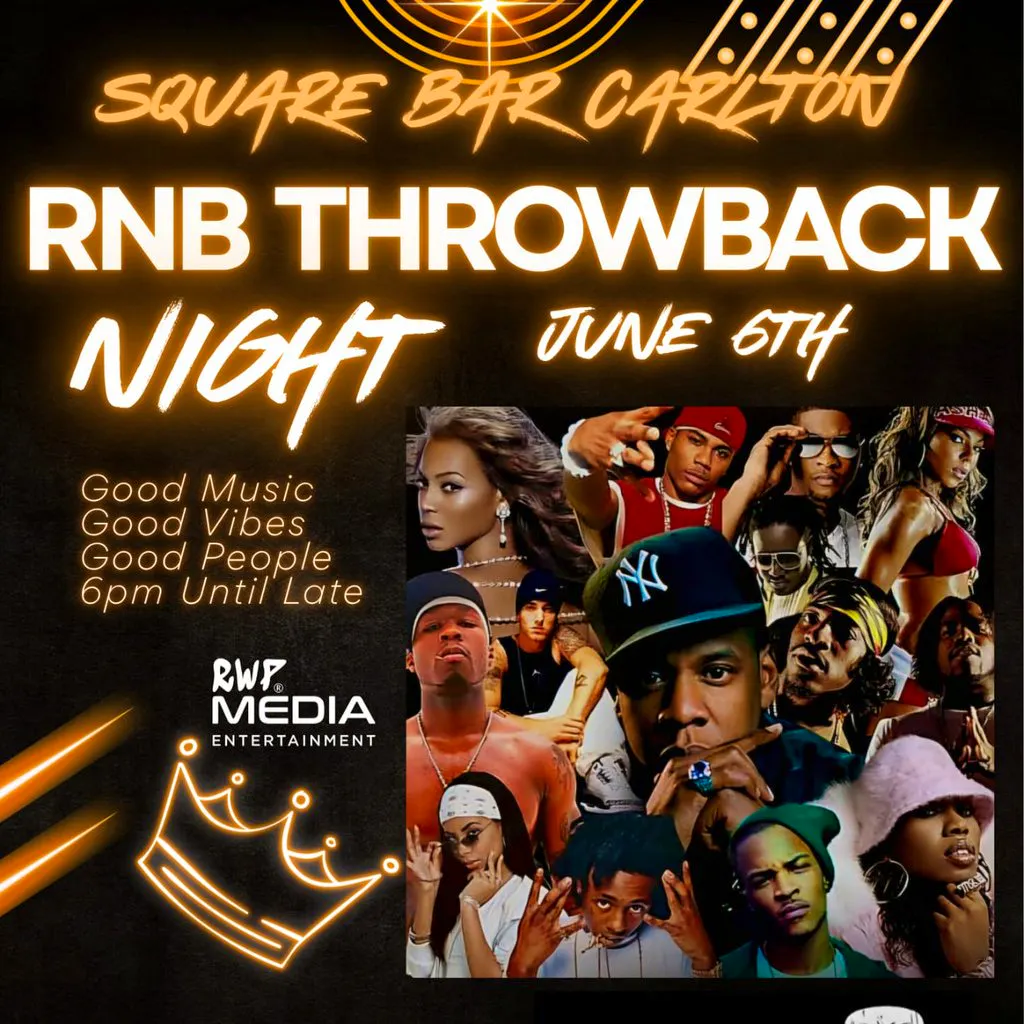 RnB Throwback Night at Square Bar