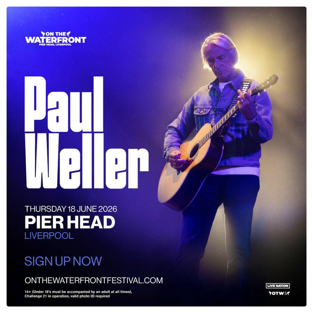 On the Waterfront presents Paul Weller at Liverpool Pier Head